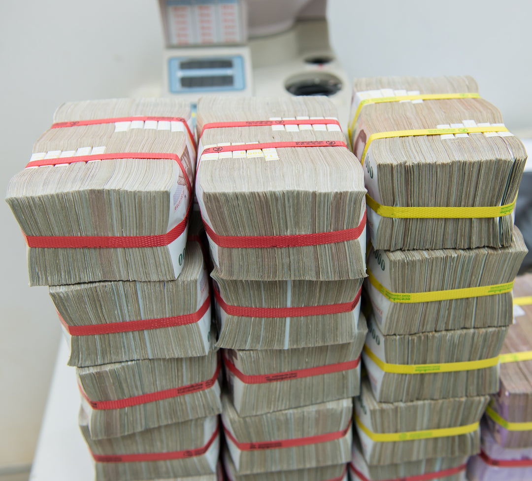 Billets de banque - Tubes Getxent imprégnés
