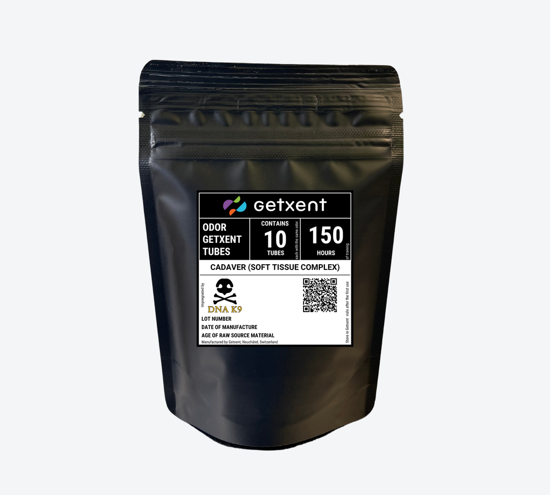 Human remains - Odor Getxent tubes
