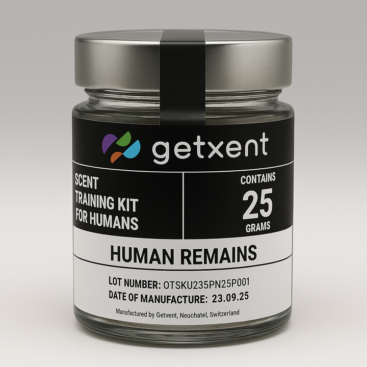 Scent Training Kit for Humans - Human Remains
